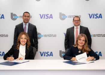 بنك قناة السويس يوقّع اتفاقية شراكة مع “فيزا” لدعم التحول الرقمي