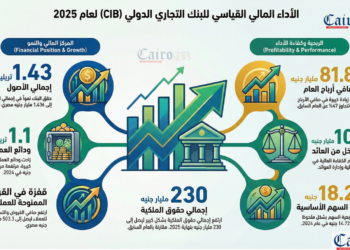 إنفوجراف.. البنك التجاري الدولي يحقق أداء استثنائيًا خلال 2025