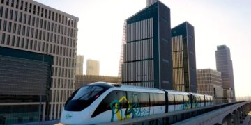 الرئيس السيسي يفتتح مشروع مونوريل شرق النيل 