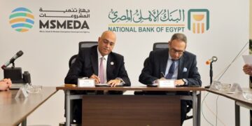 البنك الأهلي يتعاون مع جهاز تنمية المشروعات لتعزيز دعم وتمويل ريادة الأعمال